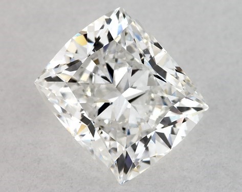 GIA 1.00 Carat F-VS1 Very Good Cut Cushion Modified Diamond